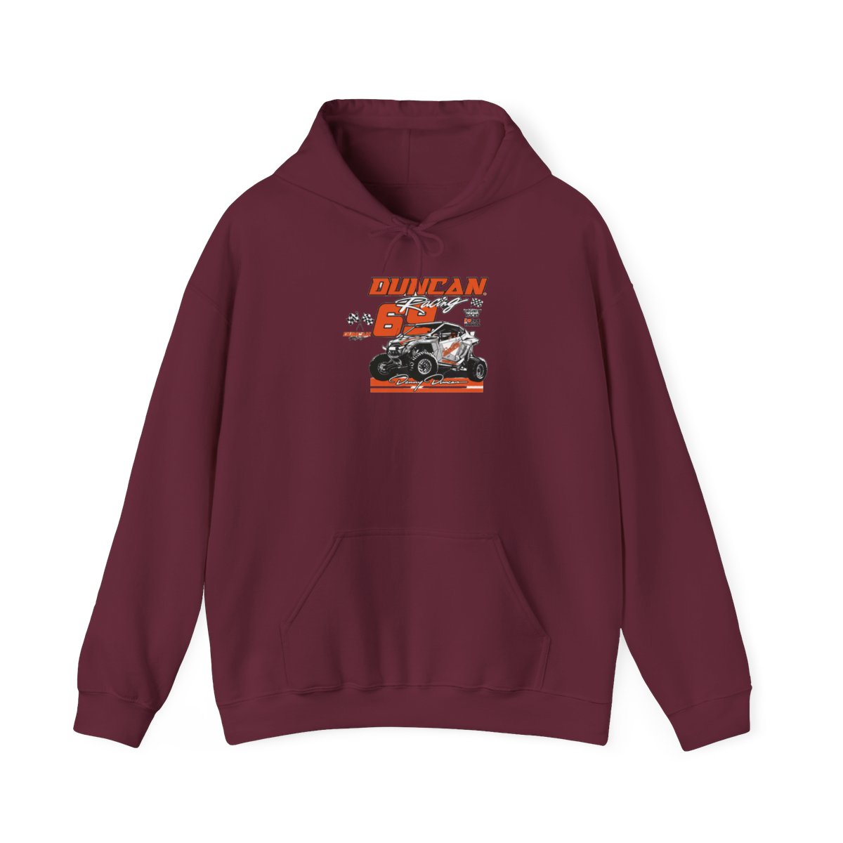 RZR Racing Black Hoodie - alternate angle 4, merchandise