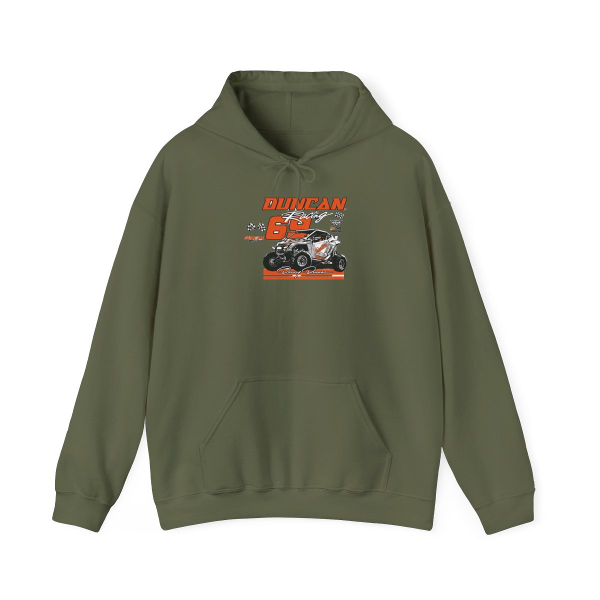 RZR Racing Black Hoodie - alternate angle 5, merchandise