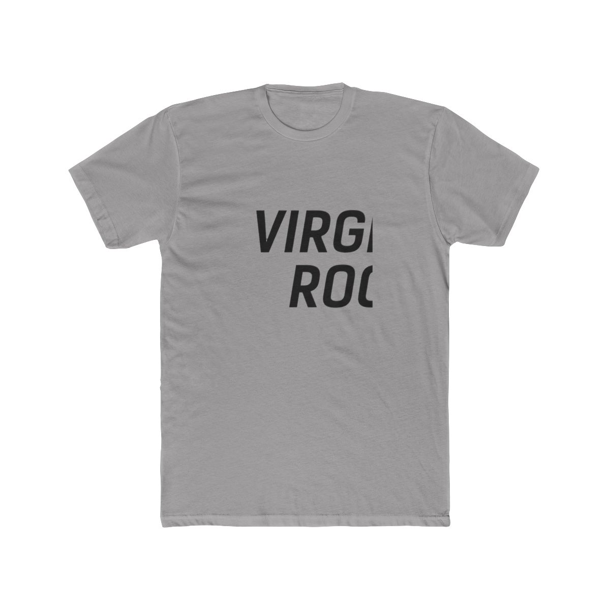 Virginity Rocks Grey Tee - Official t-shirts merchandise