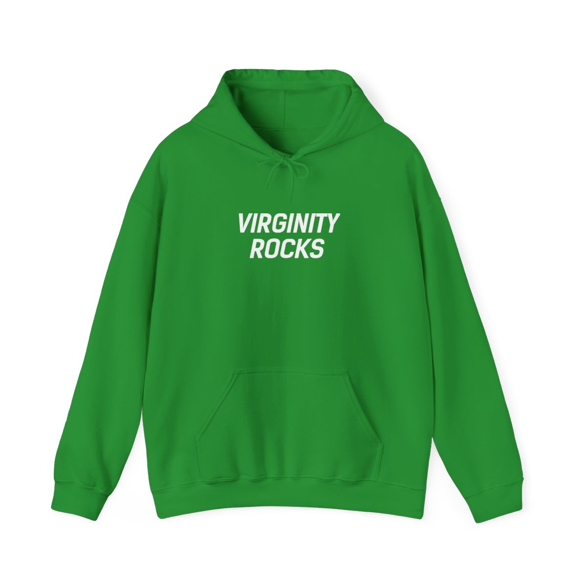 Virginity Rocks Black Hoodie