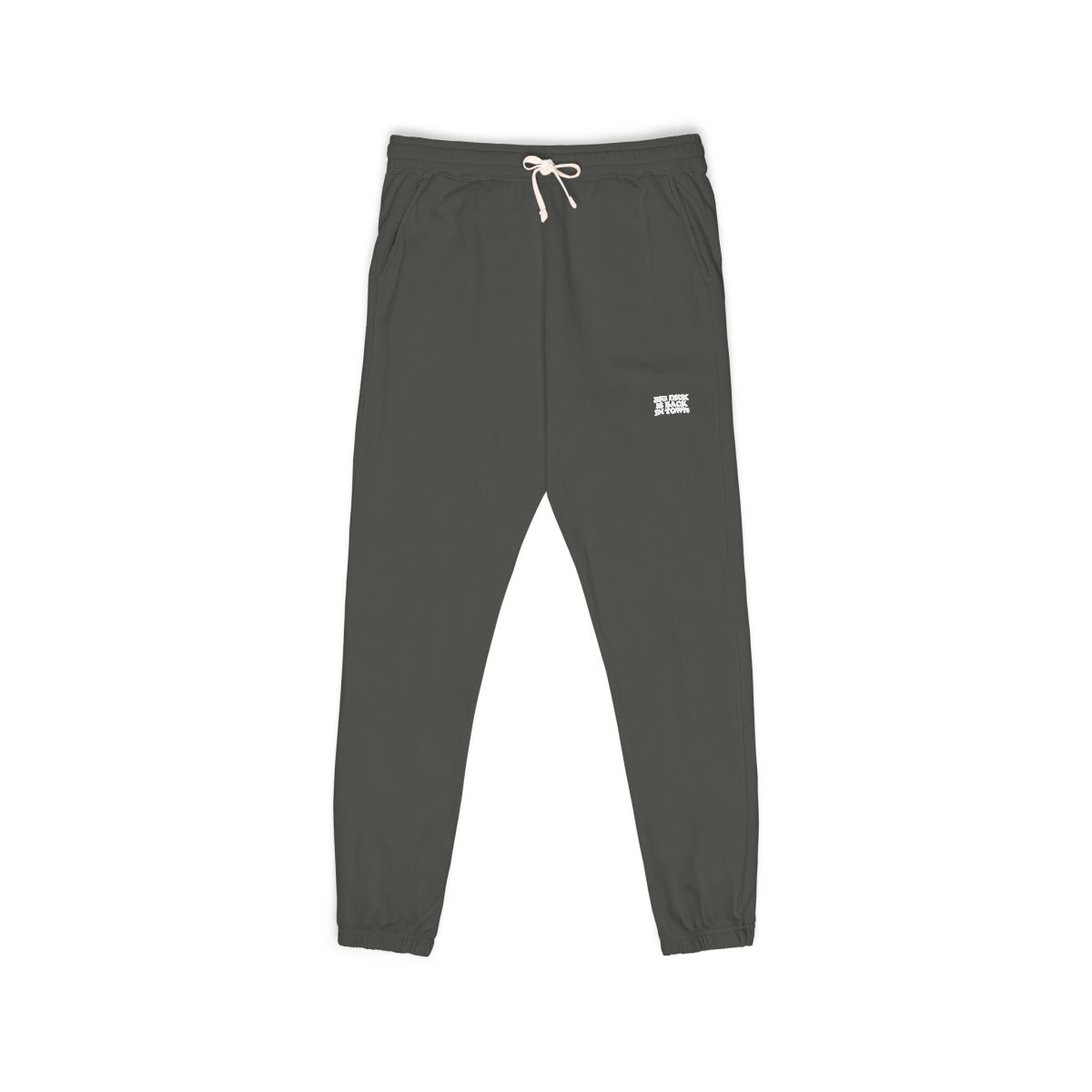 Back In Town Black Sweatpants - Official Creator merchandise