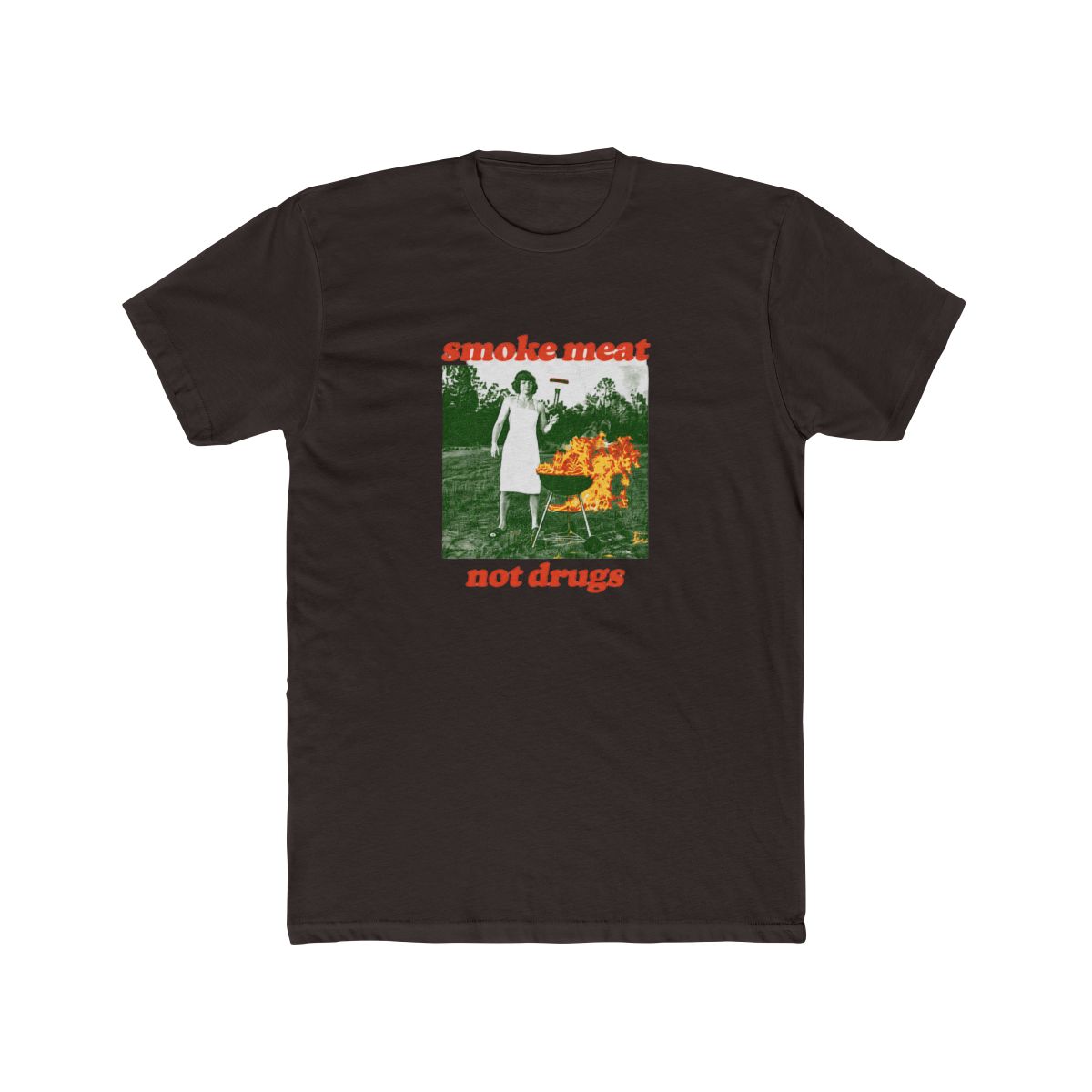 Smoke Meat Not Drugs Black Tee - alternate angle 3, merchandise