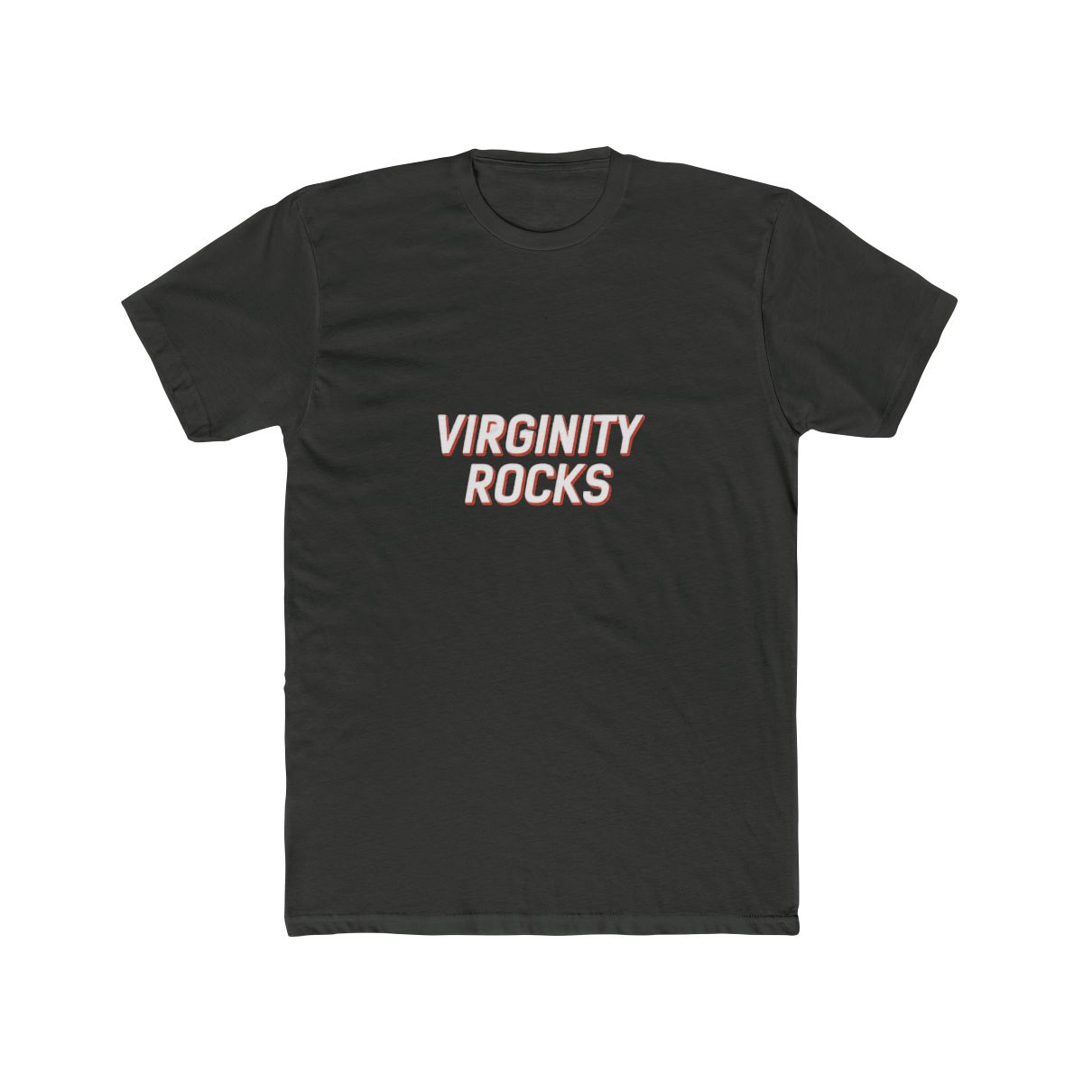 Danny Duncan Virginity Rocks Graphic Tee, Black, Medium, 100% Cotton - alternate angle 4, merchandise