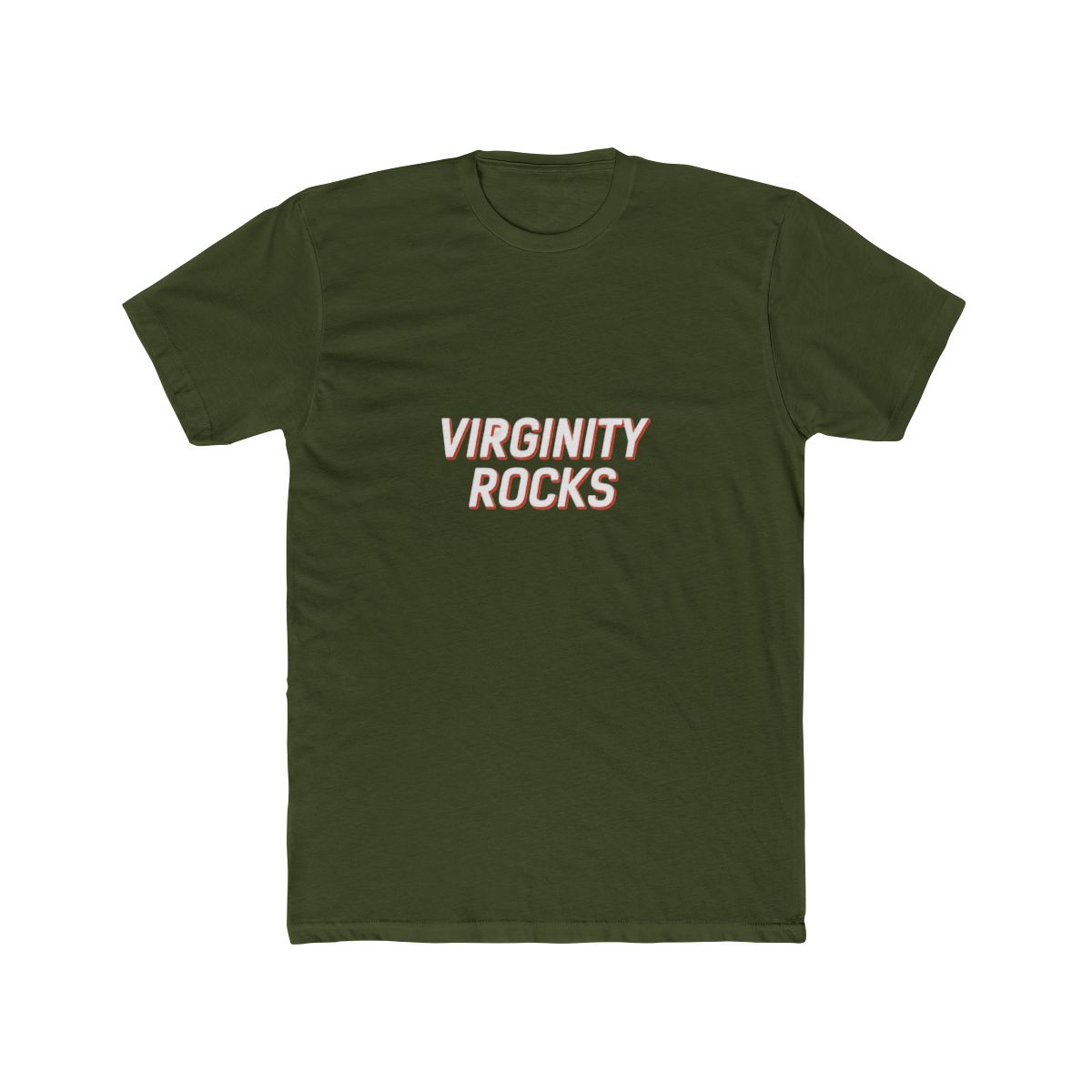 Danny Duncan Virginity Rocks Graphic Tee, Black, Medium, 100% Cotton - alternate angle 5, merchandise